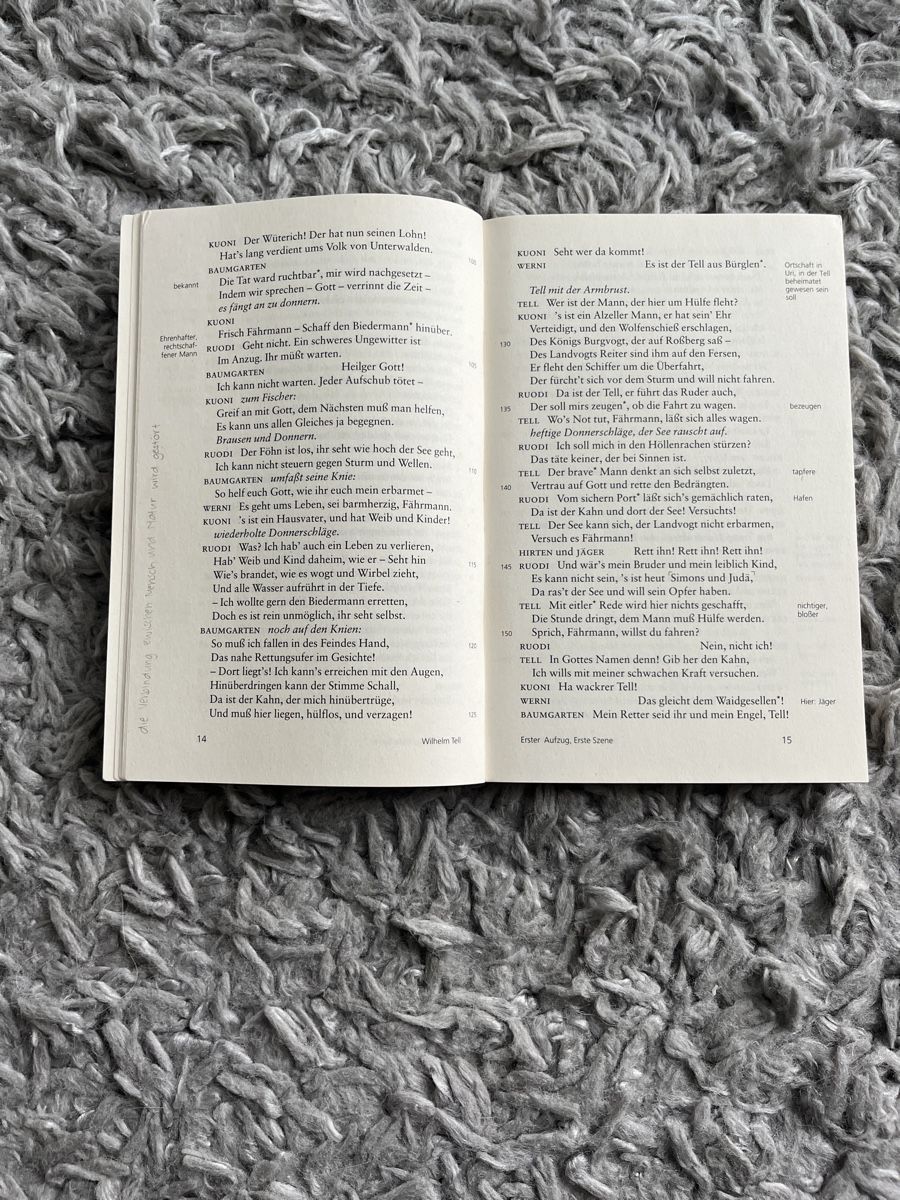 Libri: Wilhelm Tell, Friedrich Schiller – Usato da Kaltenbach venduto da happysunshineee 2