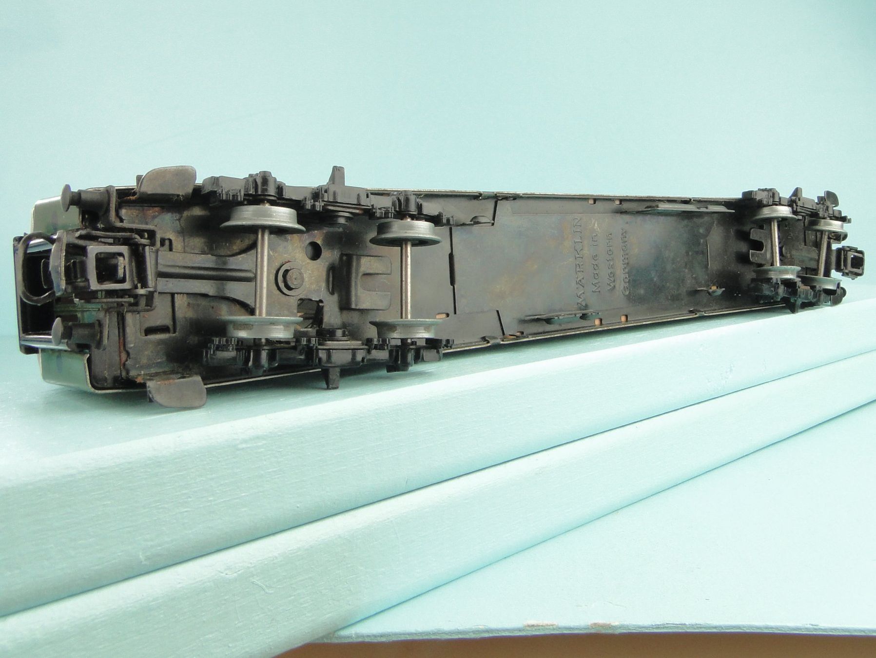 Märklin Modellini di ferrovie: Märklin 4052 DB 2 Kl.Wagen, Blech – Usato da Bülach venduto da cann11 6