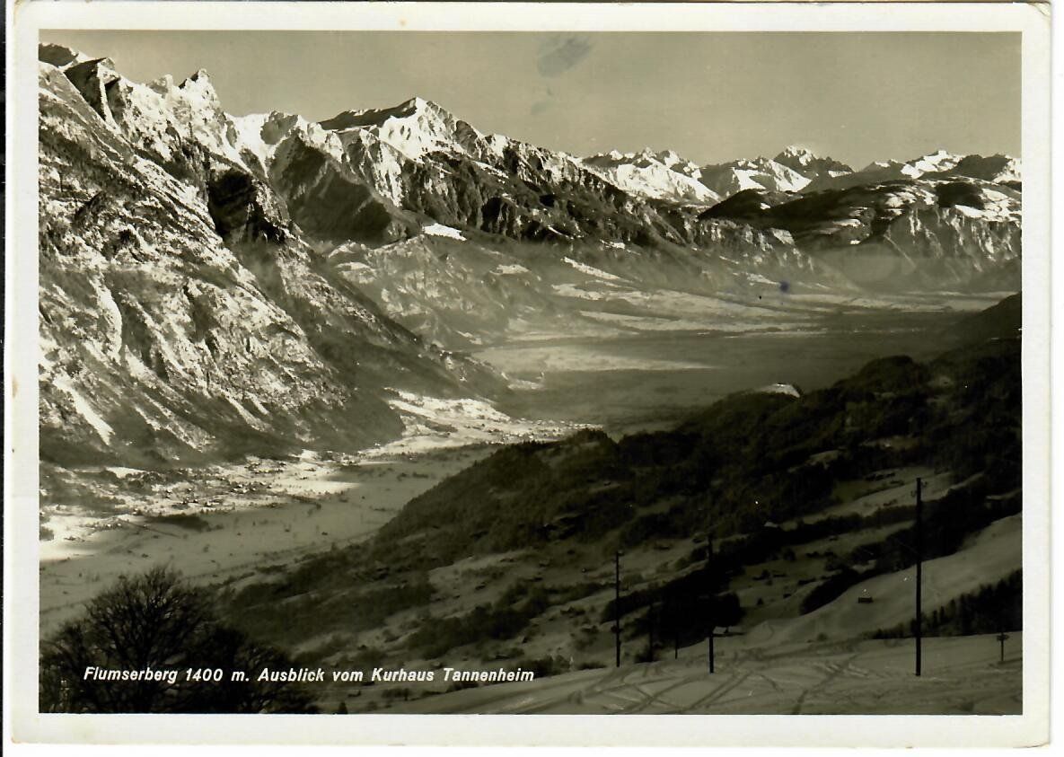 Cartoline postali: Flumserberg  1943 – Usato da Hochdorf venduto da Ziegel-16