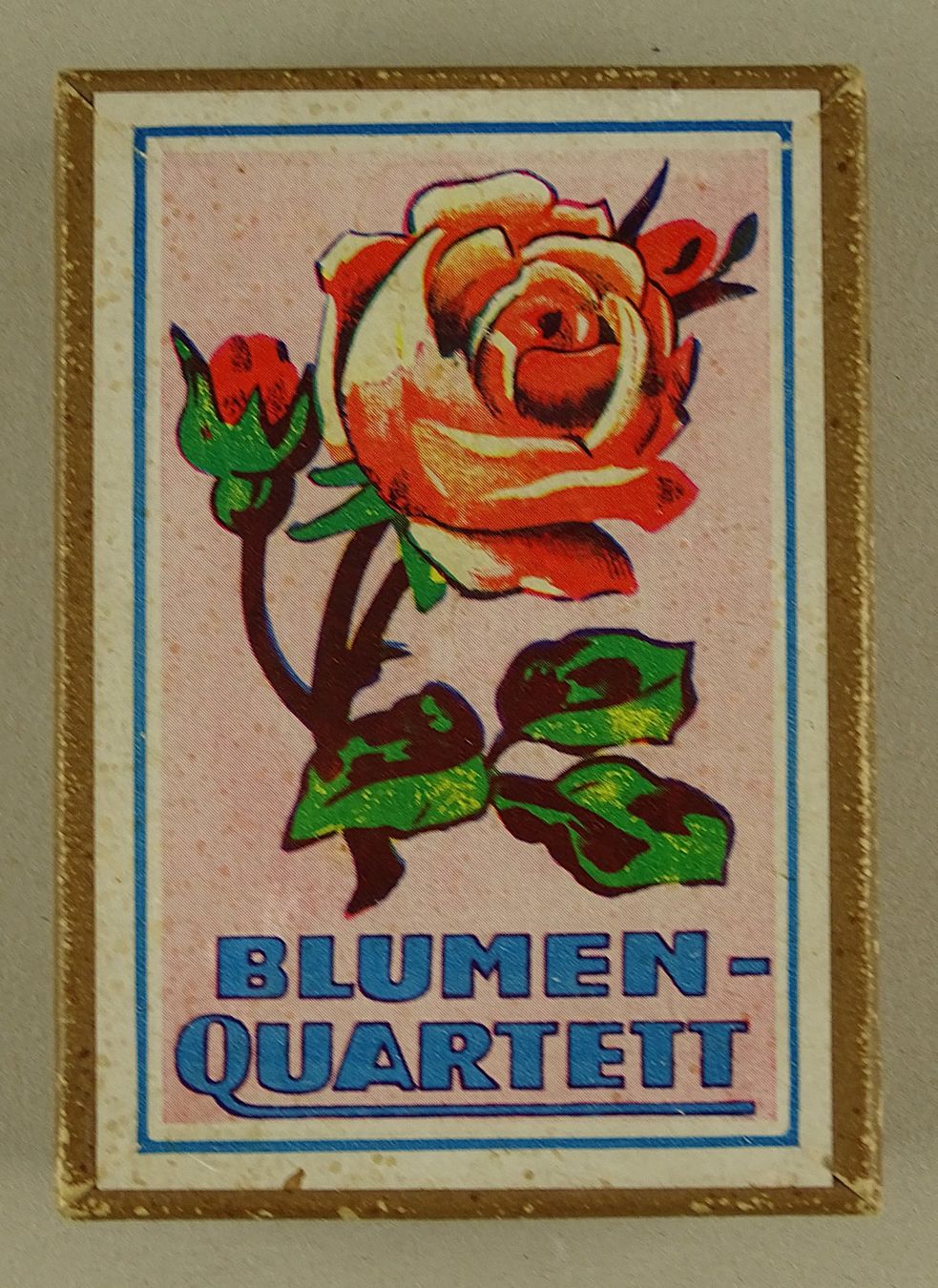 Giochi: ANTIKES BLUMEN-QUARTETT, KOMPLETT – Usato da Grüningen venduto da Kartensammler