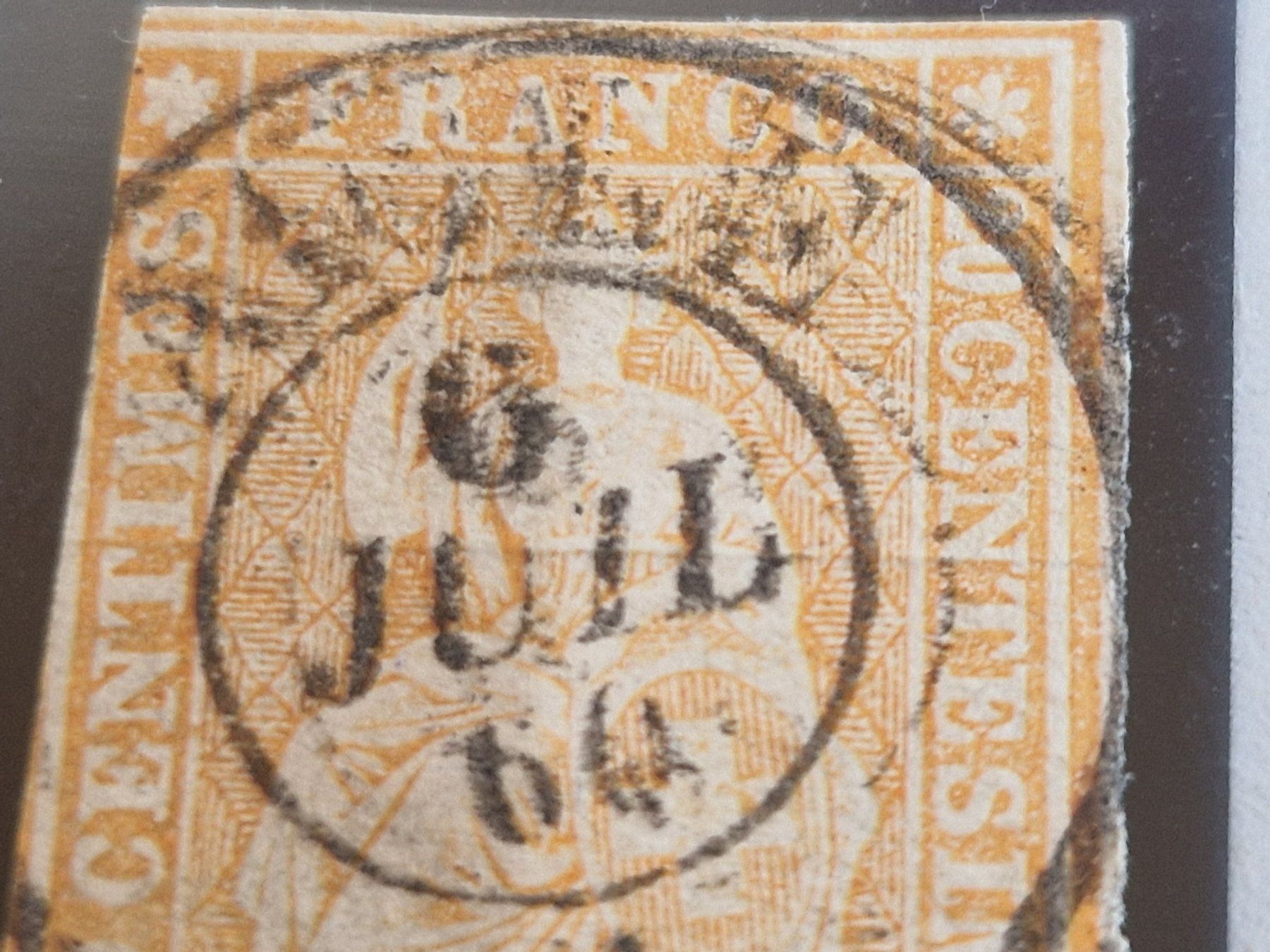 Tutti i francobolli: Strubel 25G, signiert, ab 1.- – Usato da Burgdorf venduto da Glossy01 1
