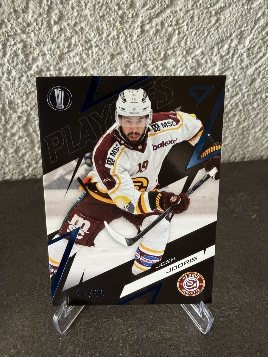 Sportzoo Sammelbilder & Trading cards: 50/60 - Josh Jooris - Genève-Servette – Neu und originalverpackt aus Réchy von Leeroy1998