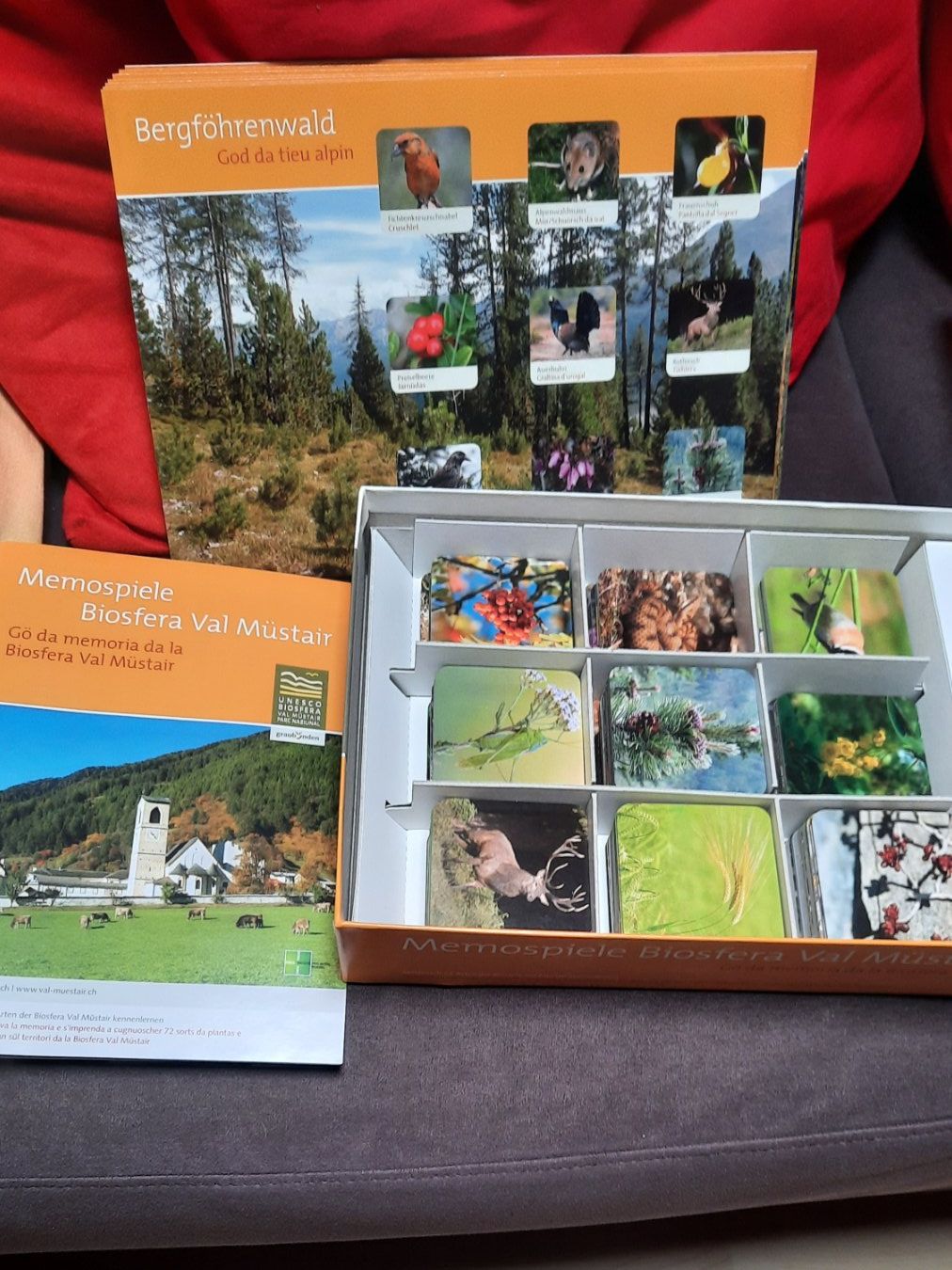 Spiele: Memospiel UNESCO Biosphäre Val Müstair – Neu und originalverpackt aus Hinwil von Zom 1