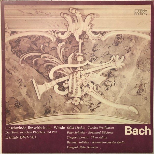 Dischi in vinile: Bach  - Kantate BWV 201 (LP, Edith Mathis/Peter Schreier) – Usato da Grüningen venduto da azulamarillo_vinyl