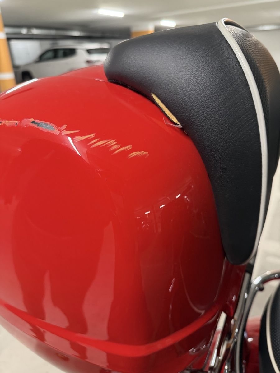 Vespa Topcase: Vespa Box inkl. Leder – Usato da Zürich venduto da dan_bxq2 6
