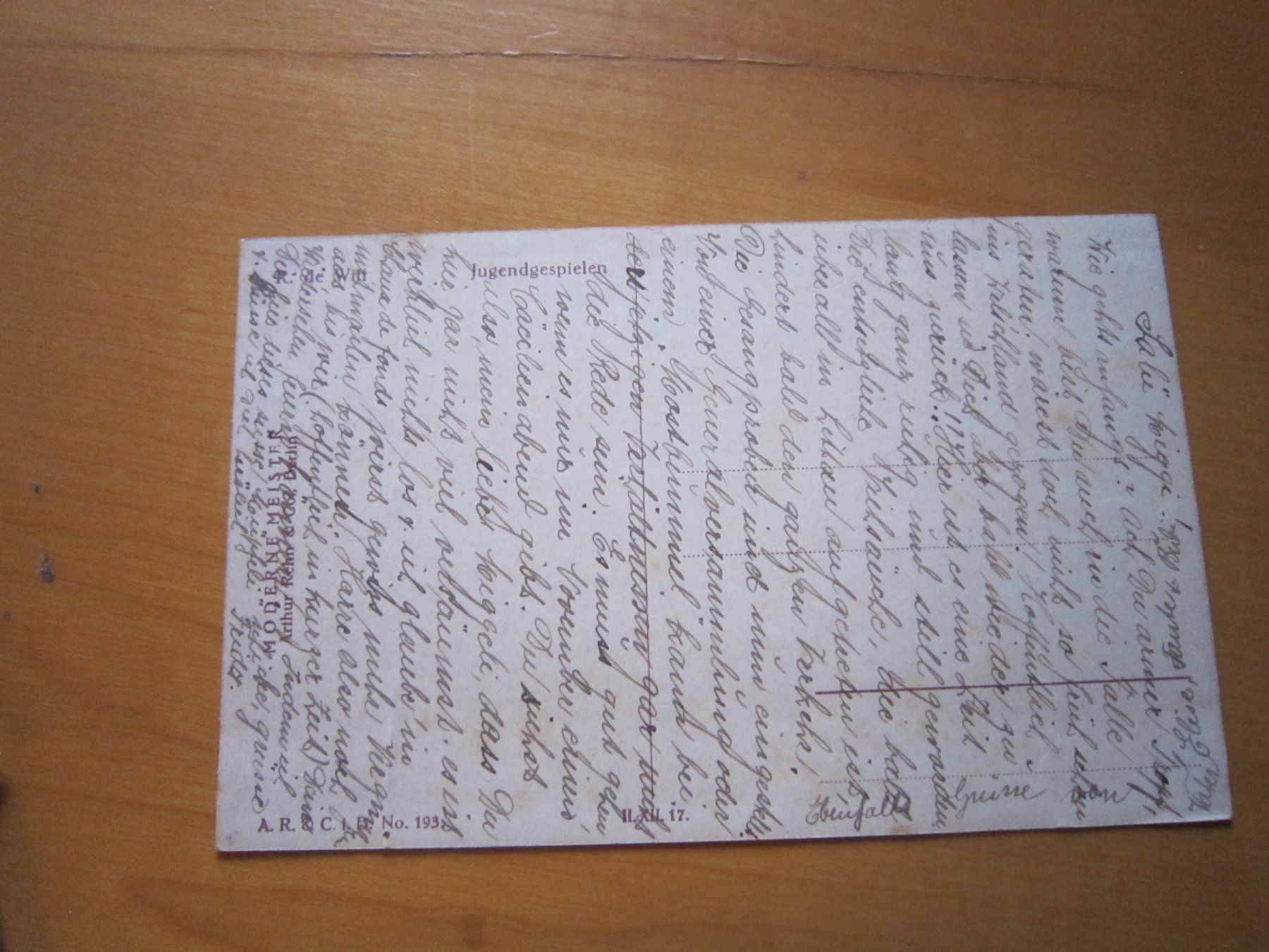 Cartes postales: No 5 Postkarte Jugendspiele 192x – D'occasion à Gordola par Polentaefung 1