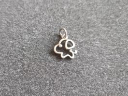 New Sterling Sliver 925 Dog pendant