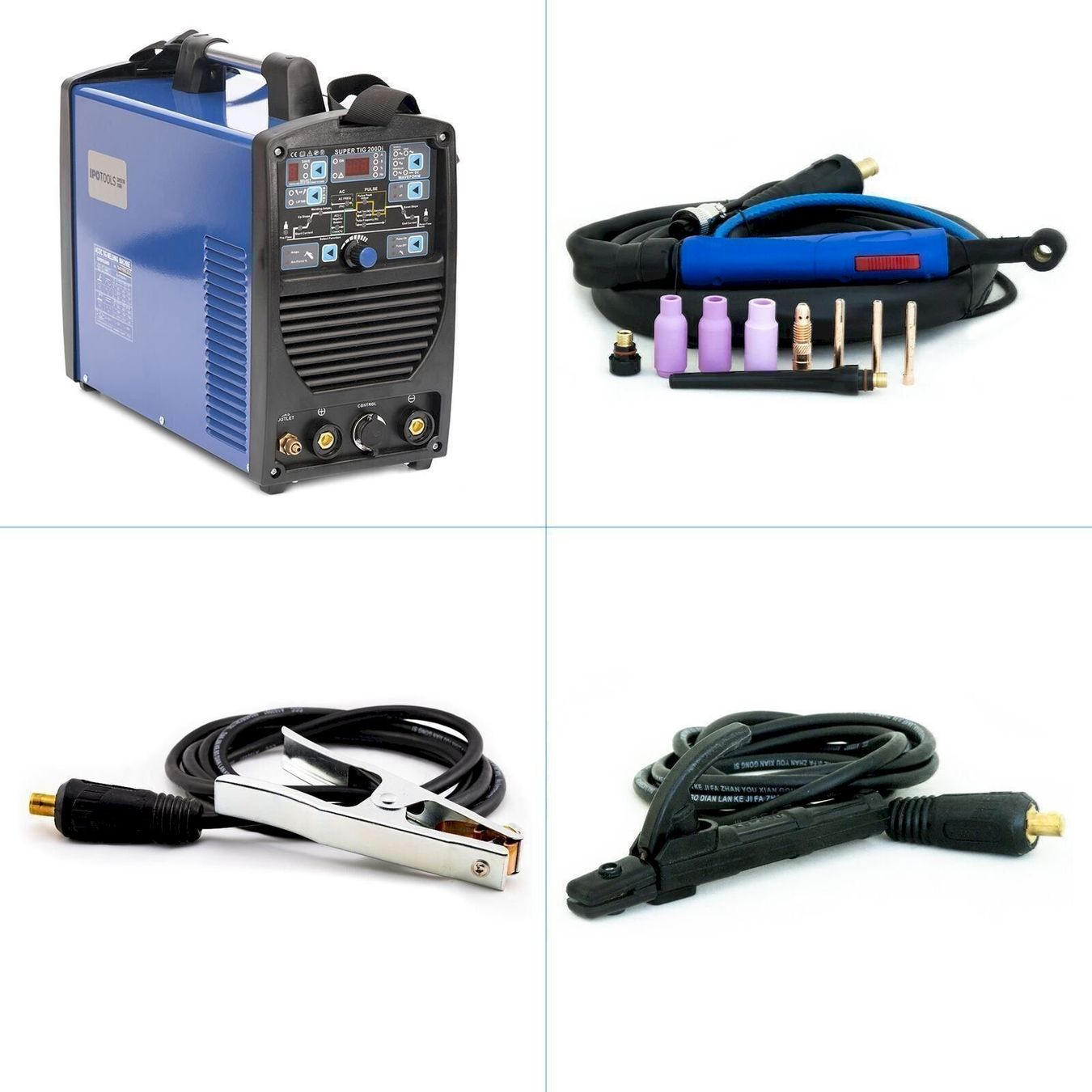 Postes à souder: IPOTOOLS AC DC SUPERTIG 200Di – Neuf avec emballage d'origine à Bottighofen par zaap 3