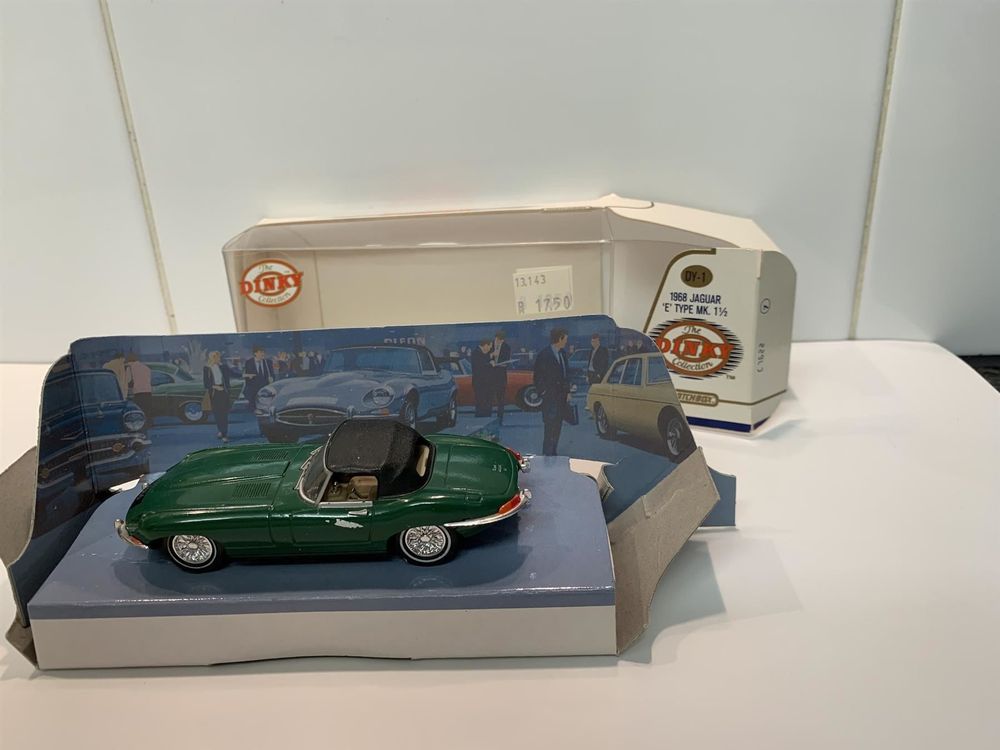 Miniature Solido 1/43 – SHAGUAR E TYPE 1970, Série Dinky Matchbox, Neuve