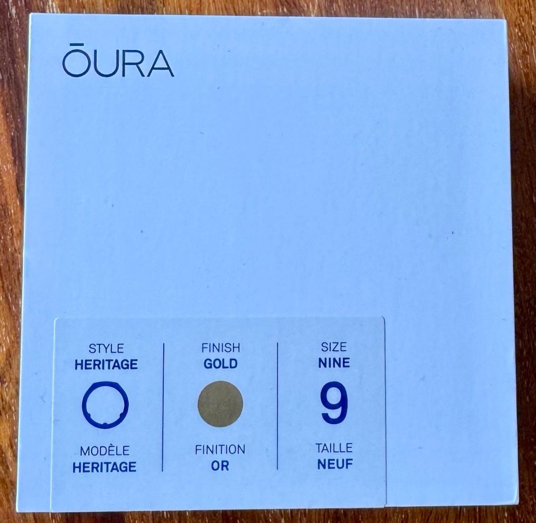 Oura Ringe: Oura Ring Gen3 Heritage Gold, Grösse 9 – Gebraucht aus Winterthur von lina_w 3
