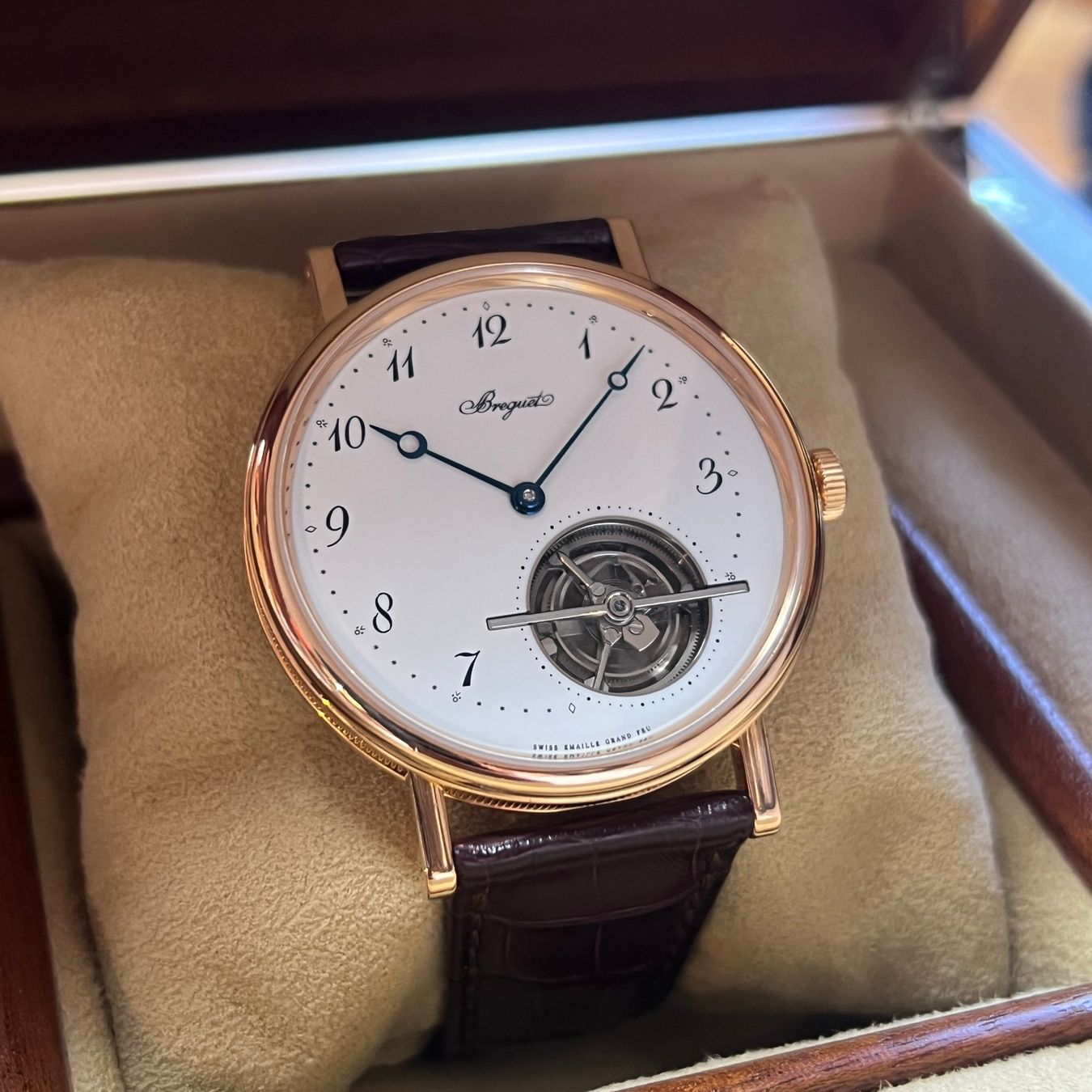 Breguet Orologi: Breguet Classique Tourbillon Extra-Flat Full Set 5367BR/29/9 – Usato da Carouge GE venduto da Watchaser 1