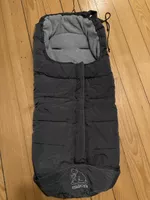 Fussack Eisbaerchen für Kinderwagen grau