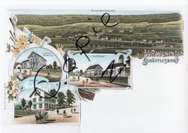 Gruss aus Oberweningen-Schöflisdorf  -  (um 1900)