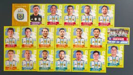 Argentina / Argentinien (ARG) Komplett! -Panini FIFA WM 2026
