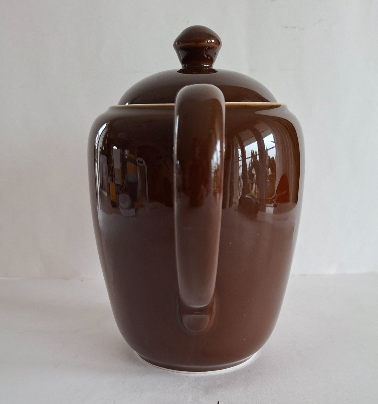 Rössler Caraffe: Schöner Rössler Vintage Look Tee oder Kaffeekrug braun Retro – Usato da Opfikon venduto da Diversamente 2