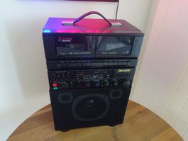 DOPPEL - KASETTEN - DECK +  KARAOKE + Radio * AKTION 49.95