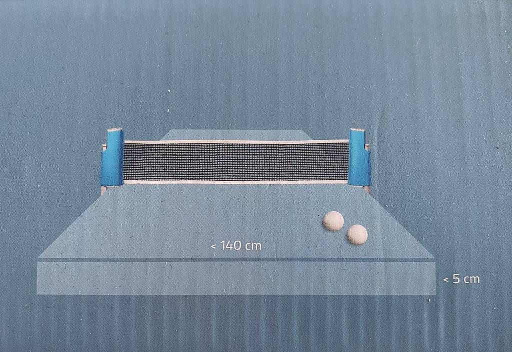 Tennis da tavolo: Tisch Tennis Set mit Netz, Schläger & Bälle – Nuovo e nell'imballaggio originale da Eich venduto da ka_st 1