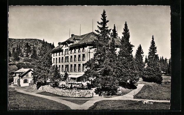 Cartoline postali: AK Seebenalp, Kurhaus – Usato da Berlin venduto da bartko-reher