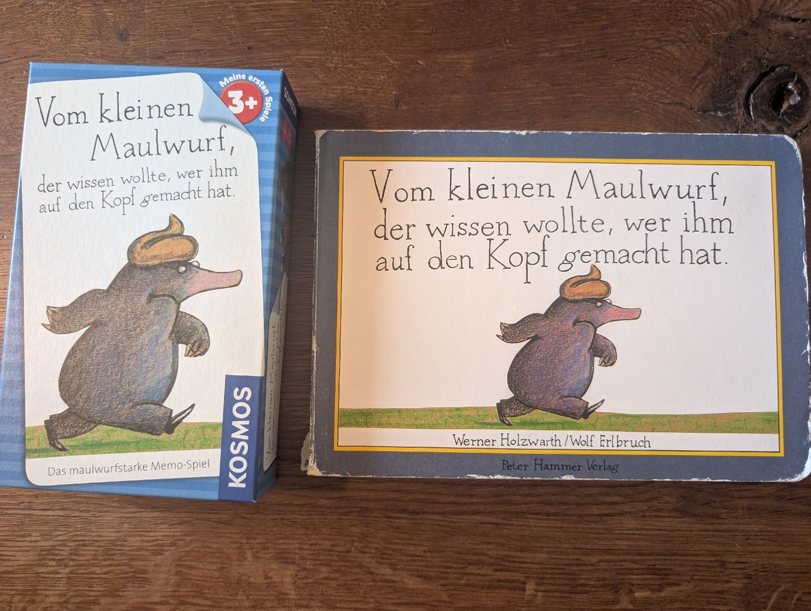 Libri: Set: "Vom kleinen Maulwurf" Memo Spiel + Buch – Usato da Bern venduto da Zorro333