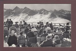 Restaurant JAKOBSHORN - Terrasse - Leute