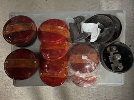 Set Rückleuchten-Gläser Saurer / Jeep / Pinzgauer