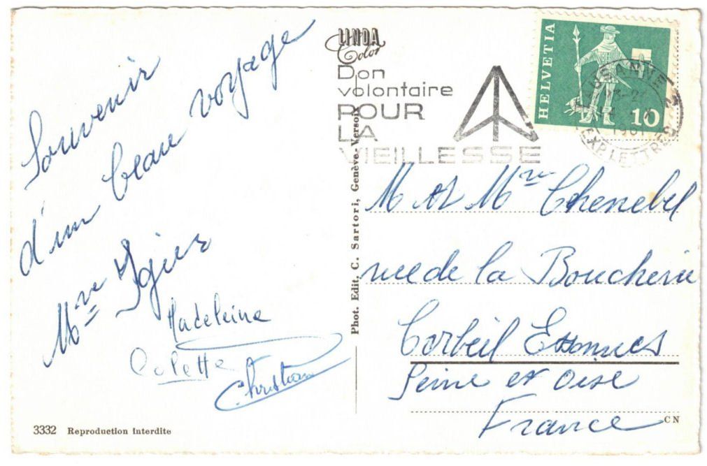 Cartes postales: St. Cergue - 5 Bild AK – D'occasion à Binningen par Mountainrider 1