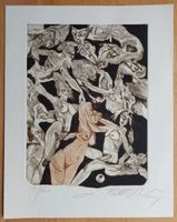 Exlibris Leo Bednarik - Original Radierung Erotik signiert