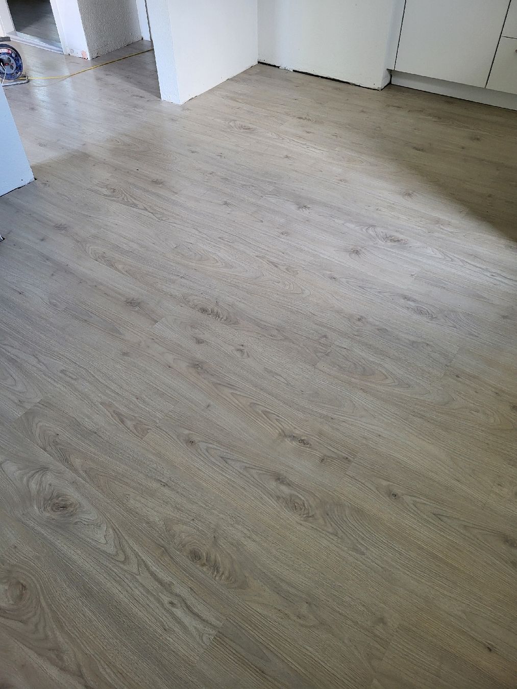 Rivestimenti per pavimenti: Laminat hellgrau ca. 41m2 mit Unterlage – Usato da Zürich venduto da weibelfamily 1