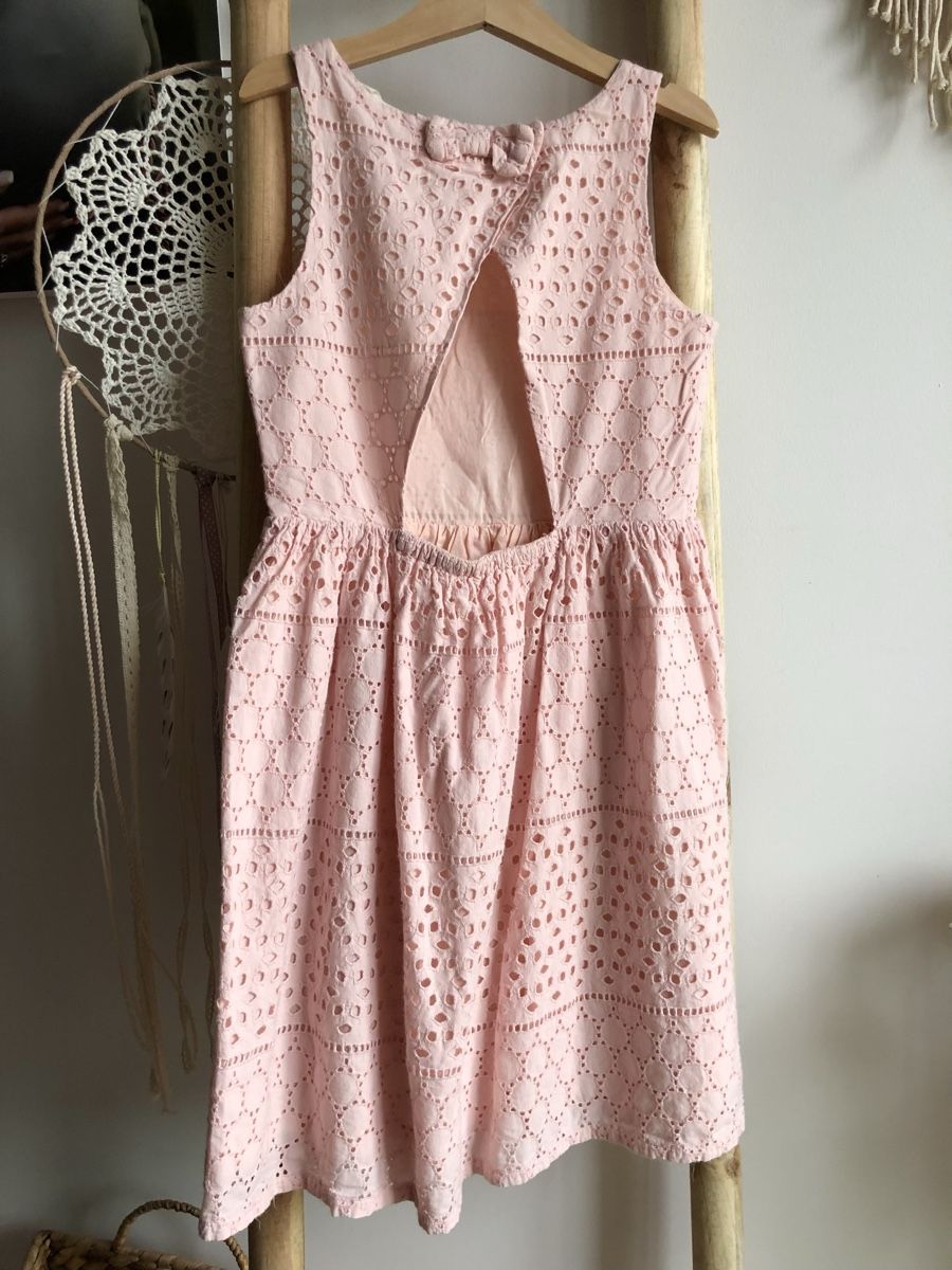 H&M Vestiti & Gonne: Mädchenkleid Sommer, Madeira Spitze, Gr. 140 – Usato da Obfelden venduto da dafae