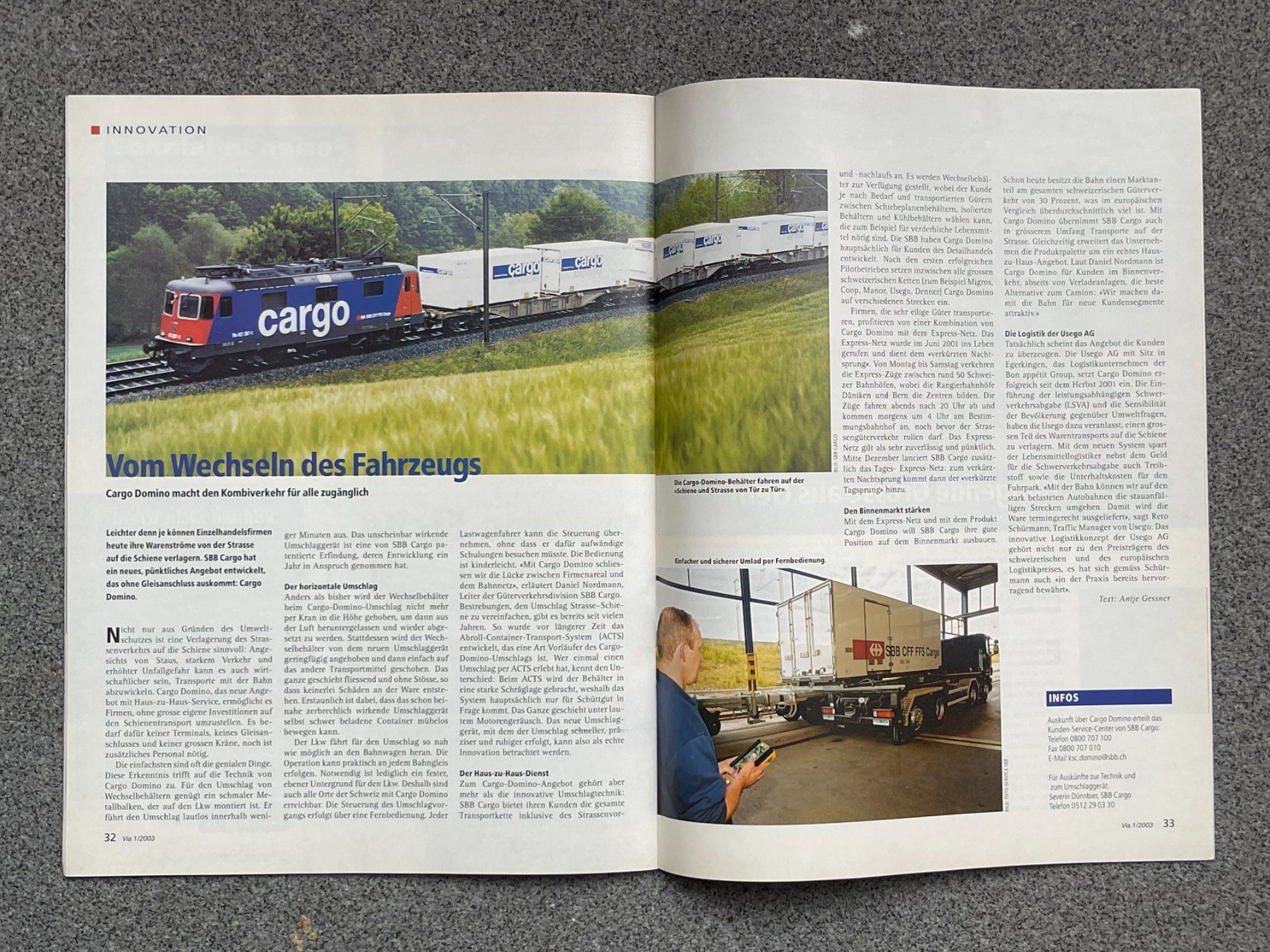 Riviste & Magazine: Via Zeitschrift VÖV SBB PostAuto BVB TPG LLB SBB Cargo – Nuovo (secondo la descrizione) da Bern venduto da AWiBe 3