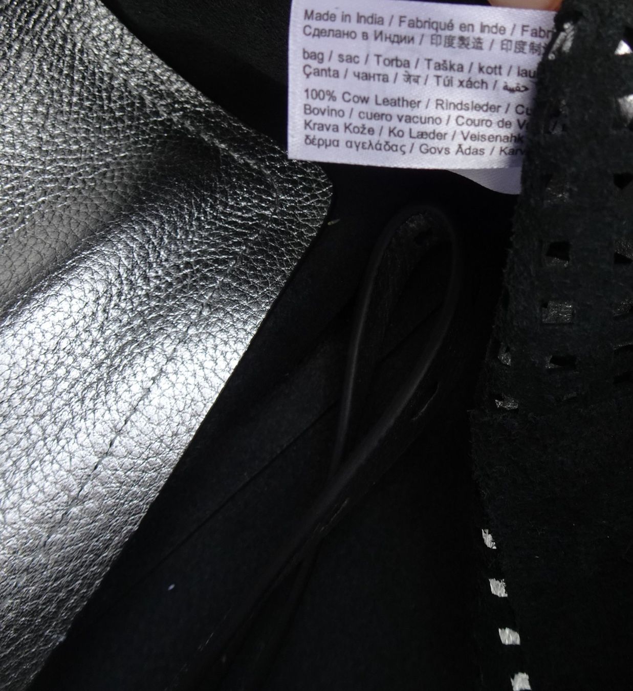Esprit Borse da donna: Esprit Umhängetasche silber Leder Tasche – Usato da Winterthur venduto da blumeblau77 7