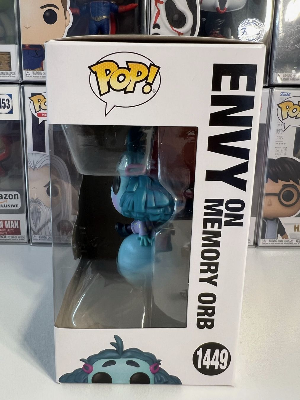 Funko Statuette: Funko POP! Disney Pixar Vice-Versa 2 Envy on Memory Orb – Nuovo e nell'imballaggio originale da Le Mouret venduto da perfectbijou 3