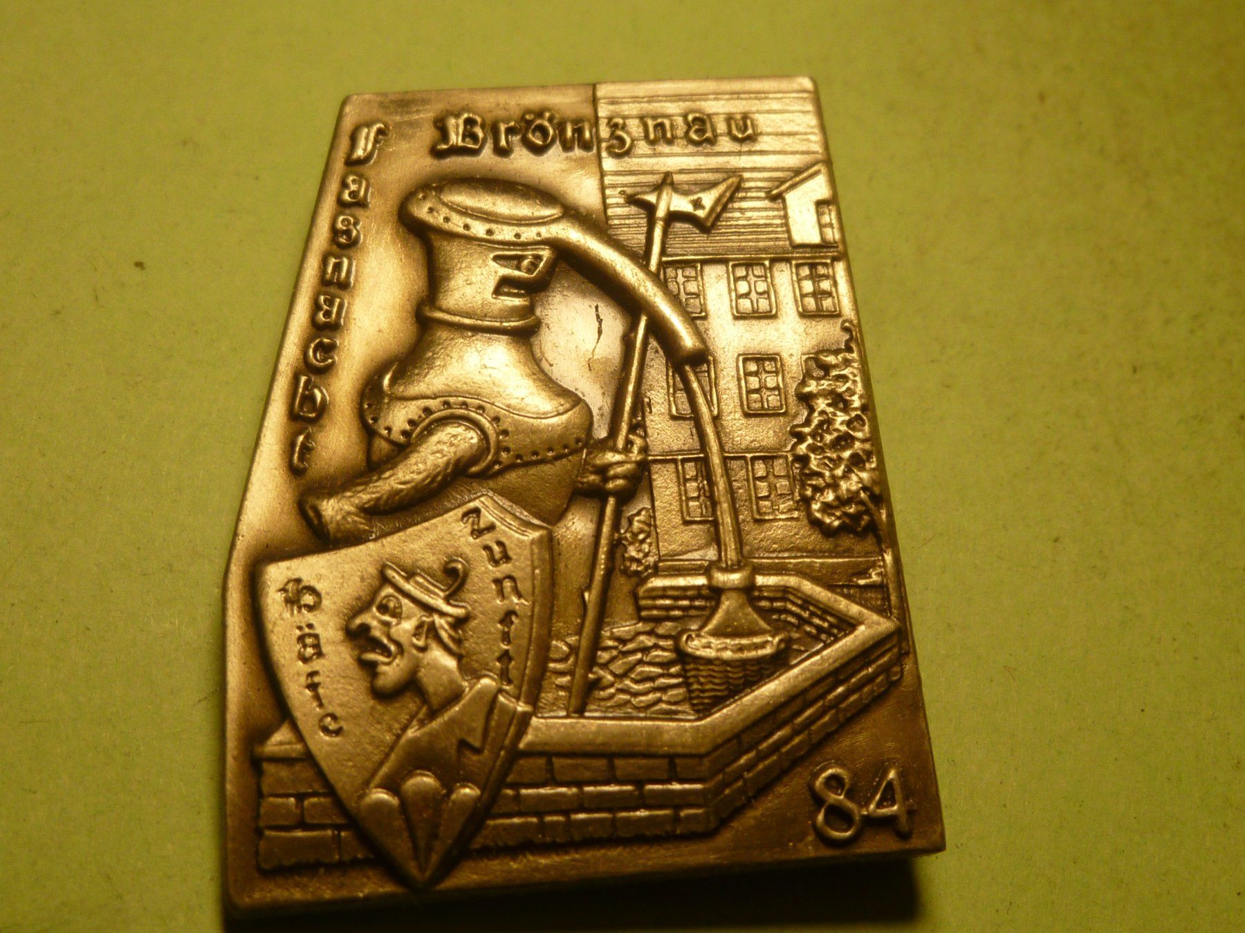 Plaketten & Abzeichen: BRÖNZNAU 1984 SILBER – Gebraucht aus Ried (Muotathal) von Mandarin02