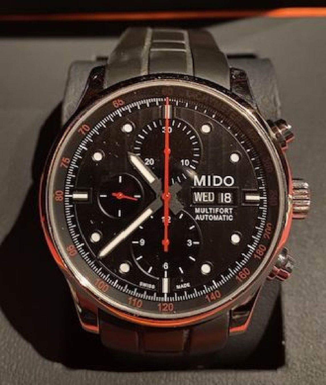 Mido Uhren: MIDO Multifort Automatic Chronograph in OVP – Gebraucht aus Sonceboz-Sombeval von Decolove 2