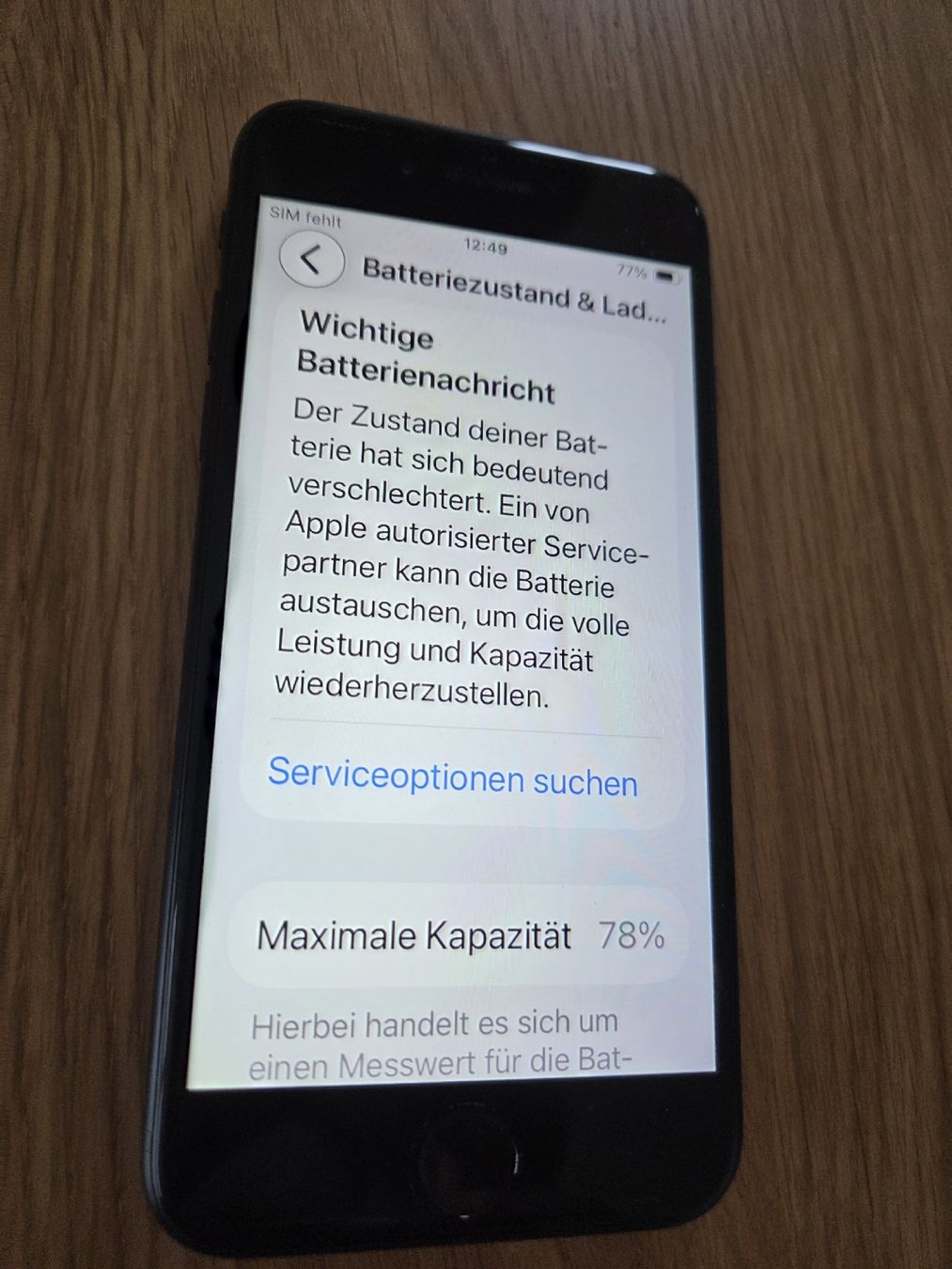 Apple Portables: iPhone SE 2020 128 GB  – D'occasion à Niederwangen BE par drizabone 4