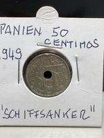 Spain - 50 centimes - 1949