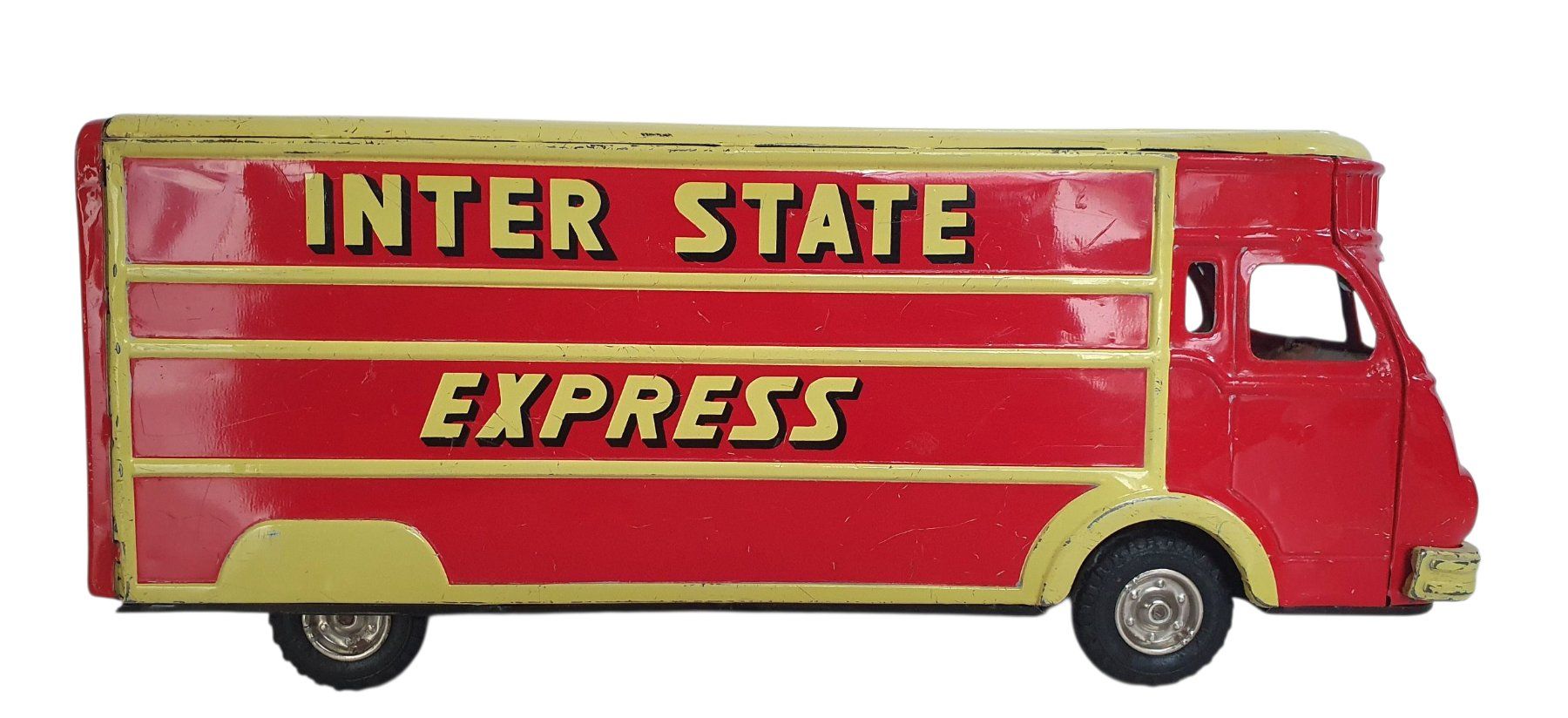 Gama Giocattoli: GAMA INTER STATE EXPRESS Lastwagen mit Uhrwerkantrieb – Difettoso da Flawil venduto da RoverVitesse 3