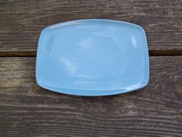 LILIEN PORZELLAN BLAU BUTTERPLATTE 13 x 18