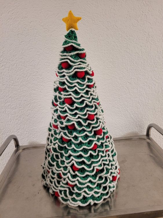 Weihnachtsbaum gehäkelt Kaufen auf Ricardo