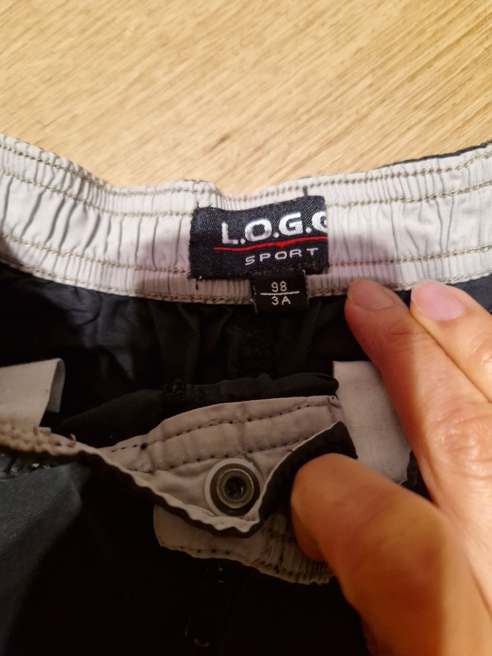 Pantaloni: Kinder Wanderhose Gr. 98 Schwarz  – Usato da Wimmis venduto da traubenq 1