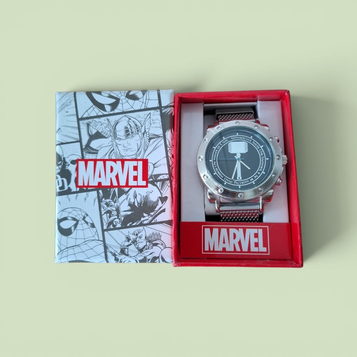 Orologi: Marvel Thor Hammer Uhr – Nuovo e nell'imballaggio originale da St. Gallen venduto da Aeonflux7 1