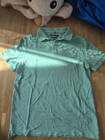 Polo Marc O'Polo vert menthe taille L coton stretch 