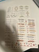Kerzentattoo Taufe
