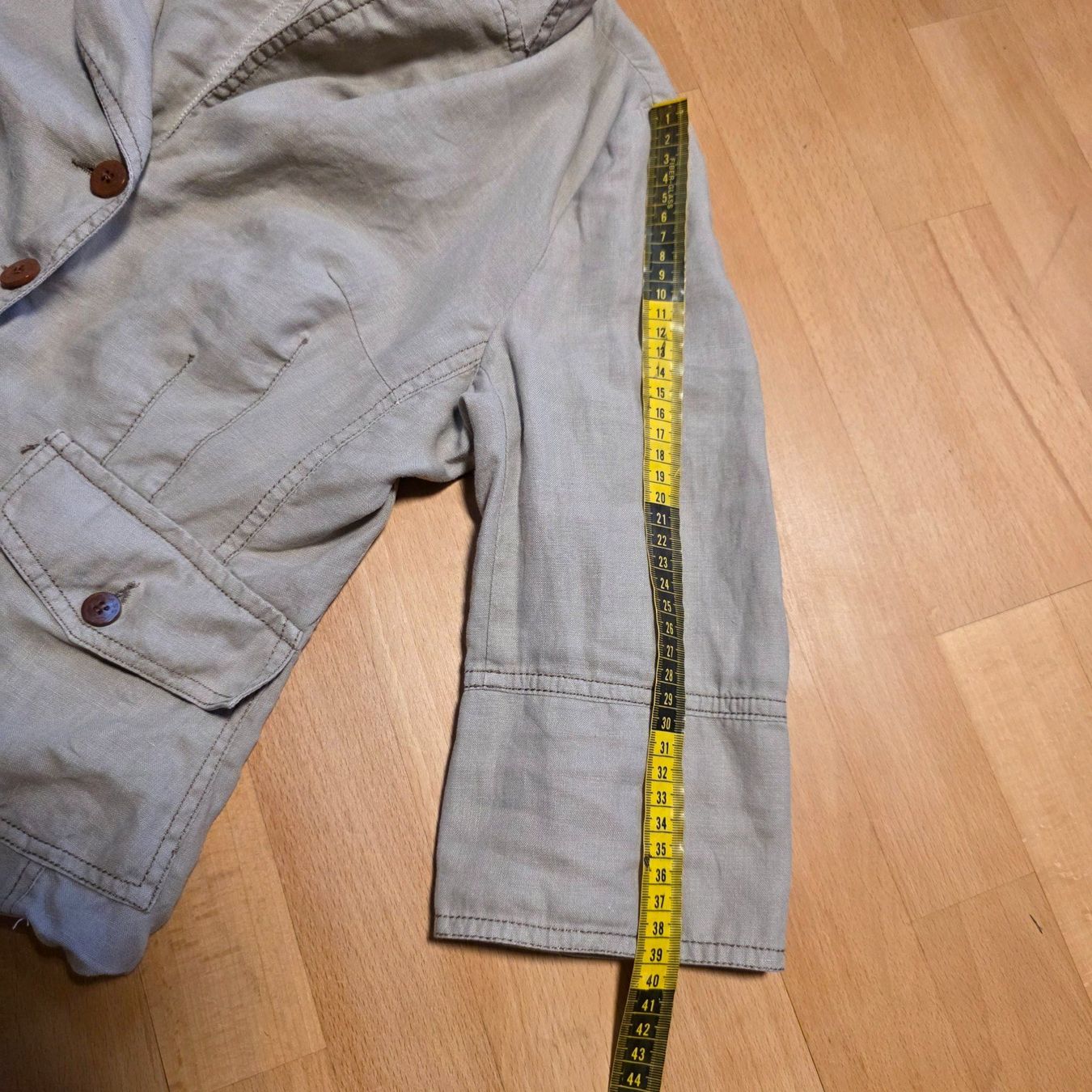 Giacche: CLASS Leinenblazer 100% Leinen Beige Gr. S/M – Usato da Wald ZH venduto da CapLux 3