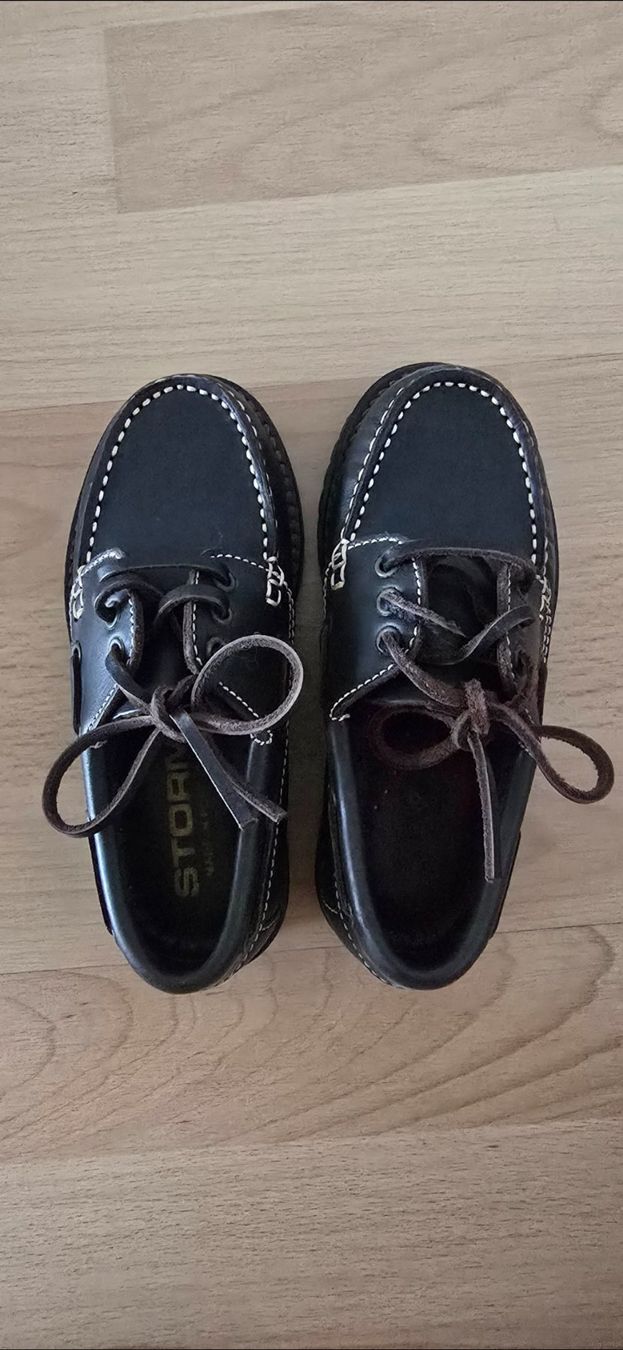 Scarpe da uomo: Segelschuhe aus Leder Grösse 28 – Nuovo (secondo la descrizione) da Egolzwil venduto da ivo_mm76 1