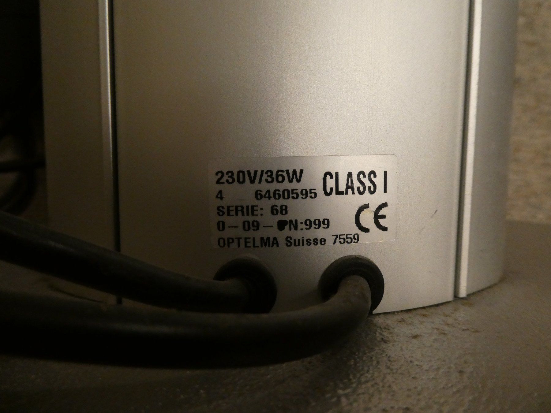 Lampade: Stehlampe Leuchte Optelma Suisse 7559 – Usato da Tann venduto da Charly65 7