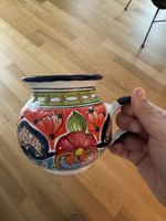 Talavera Tasse handbemalt aus Puebla, Mexiko – Deko