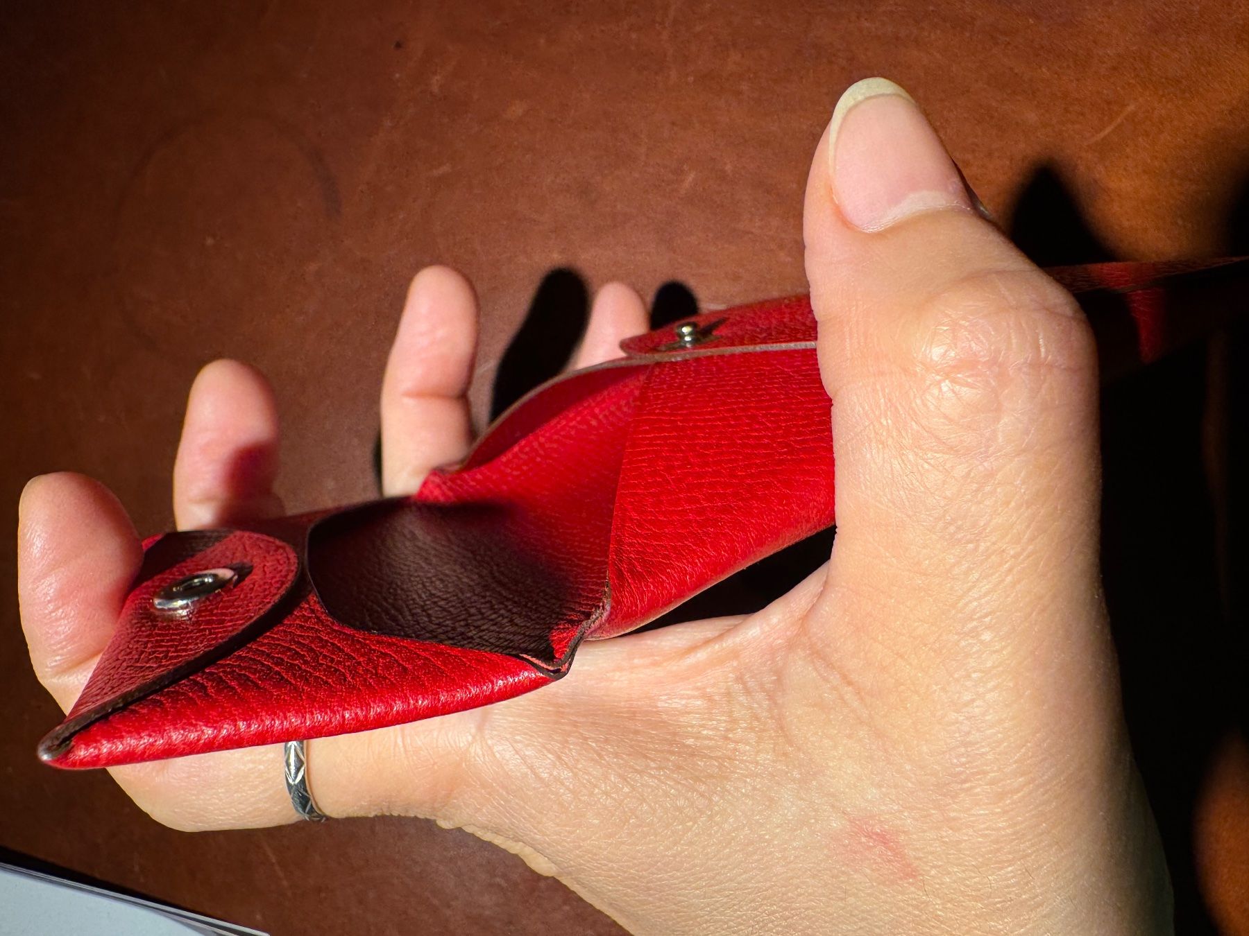 Hermès Portefeuilles: Hermès Bastia red – D'occasion à Basel par mimi8668 7