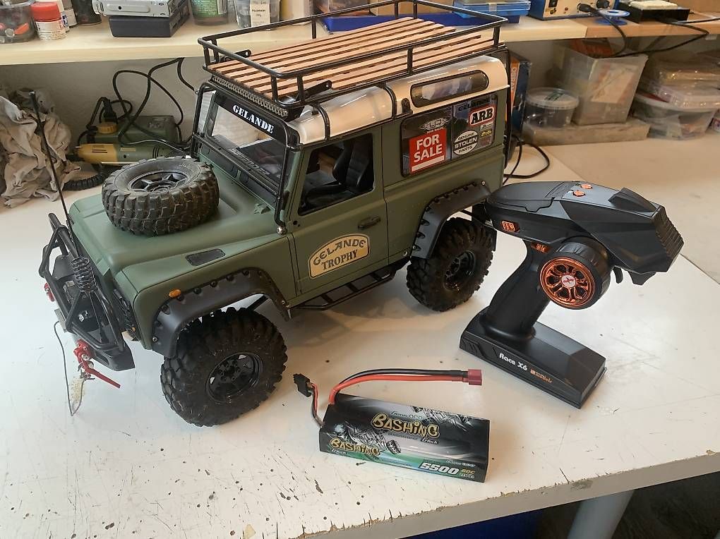 RC4WD Modellismo RC: RC4WD Land Rover D90 – Usato da Hersberg venduto da Lufti