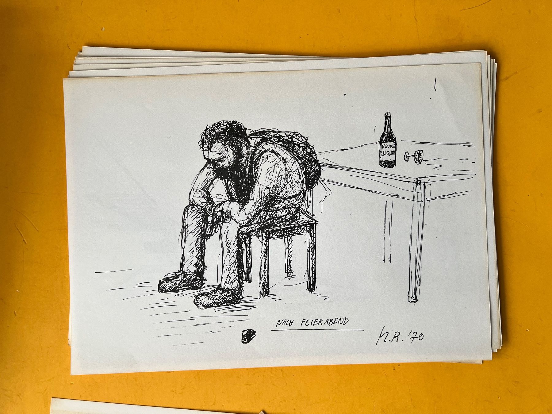 Grafica & Litografie: Markus Rätz Stähli Mappe 1970 – Usato da Adliswil venduto da bilderboerse-zuerich 9